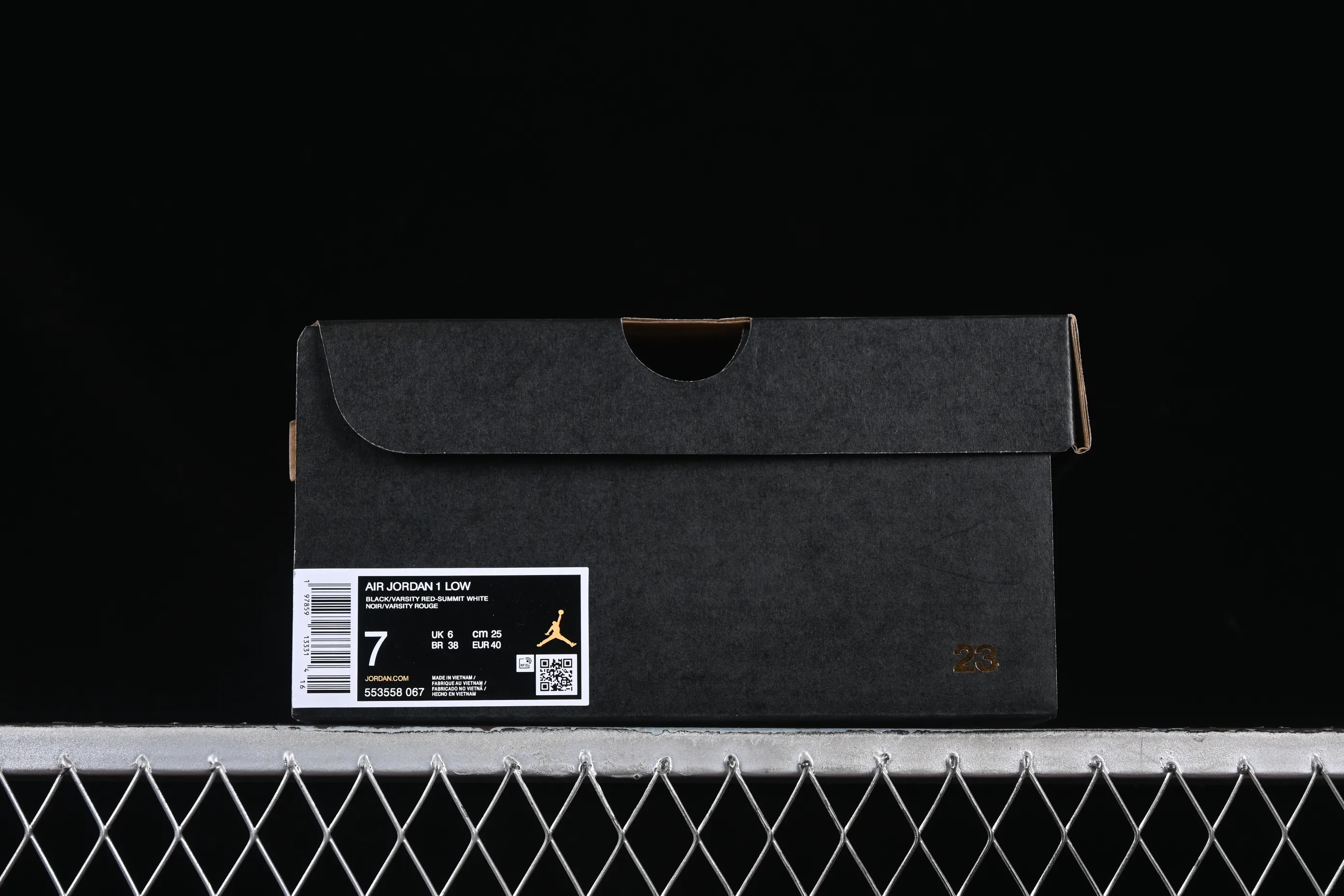 All categories Air Jordan Jordan series basketball shoes Air Jordan 1 Low G version pure original Air Jordan 1 Low AJ1 Joe 1 red and black low-top cultural casual sneakers 553558-067